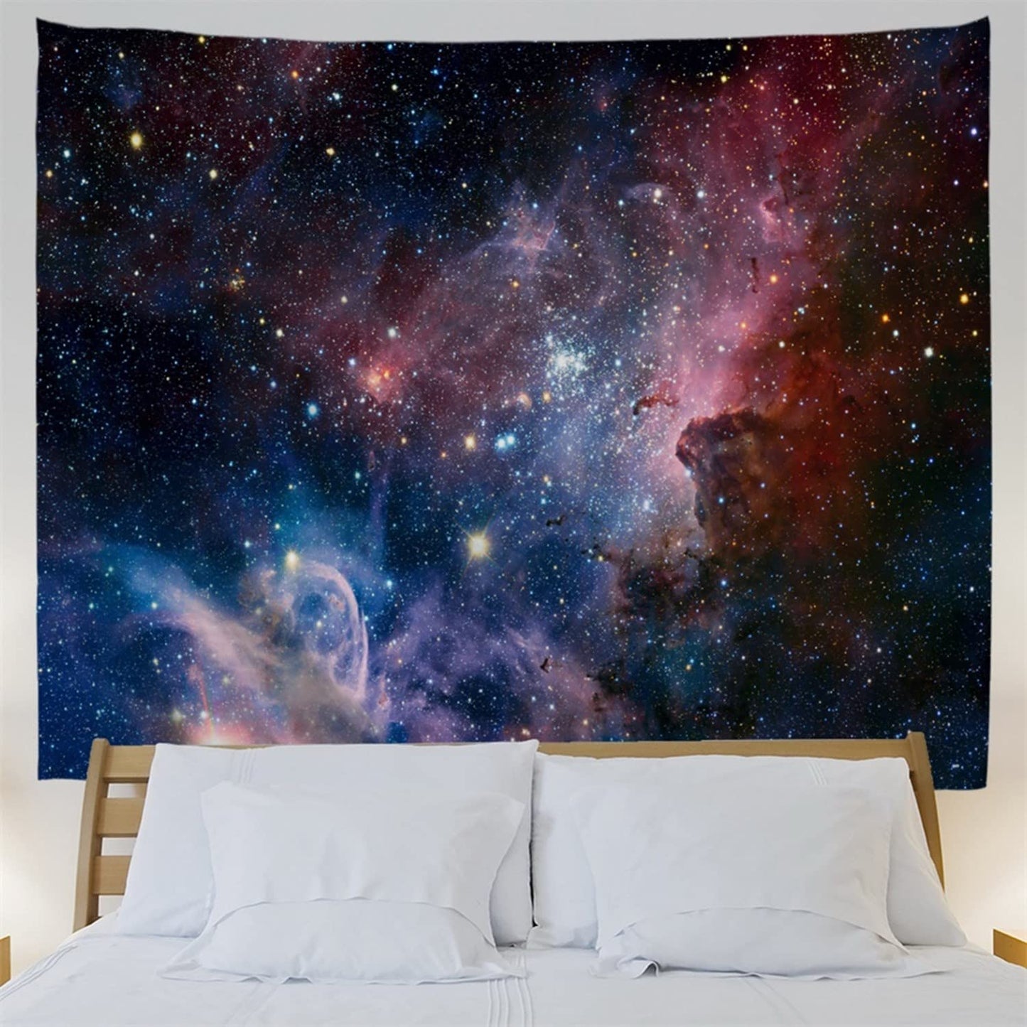 goodbath Space Tapestry, Universe Star Galaxy Tapestries Wall Hanging for Bedroom Living Room Dorm, 60" x 50",Colorful