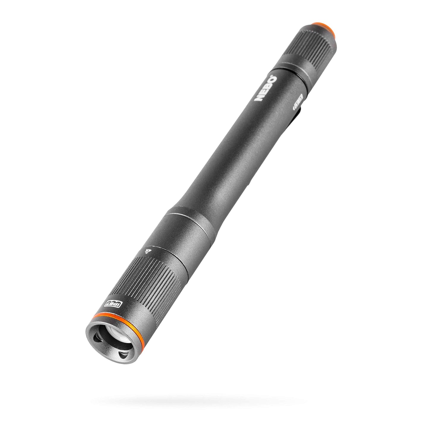 NEBO Columbo LED Pen Light Flashlight, 150 Lumen, Black, Model NEB-POC-0007, Powered by 2 AAA Batteries, One Size