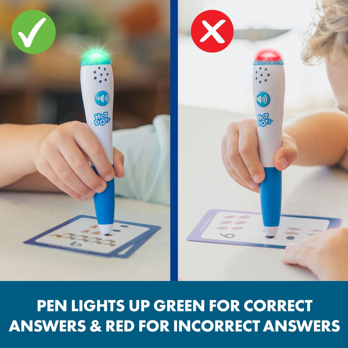 Educational Insights Hot Dots Preschool Prep Set – Toddler ABC Flash Cards with Interactive Pen, Preschool Learning Activities, Reading & Math Workbooks, Learn to Read for Kids ages 4+