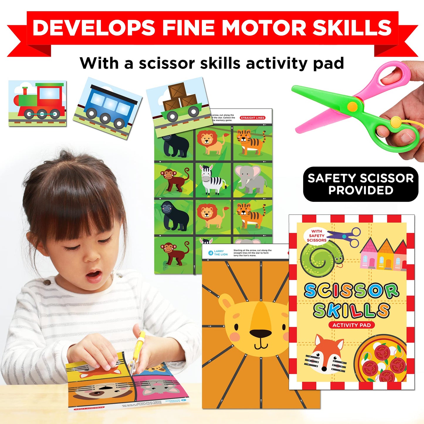 Learnabee Toys for 3 Year Old Boys/Girls | Gift for 3 Year Old Kids | Board Books and Fun Activities | Learning and Educational Toys & Games (1 Box Set)