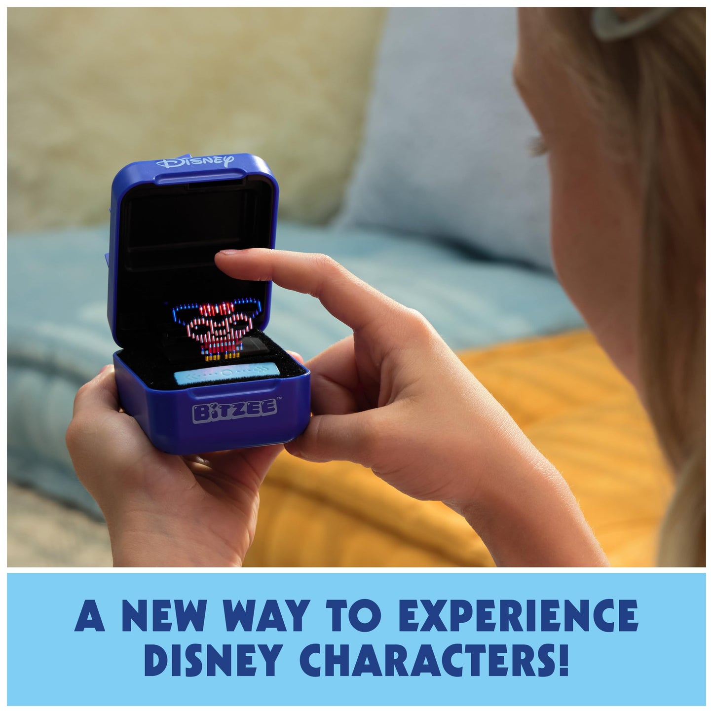 BITZEE, Disney with 30 Interactive Characters Inside, Reacts to Swipes, Tilts & Taps, Disney Toys & Digital Pet Boys & Girls Toys