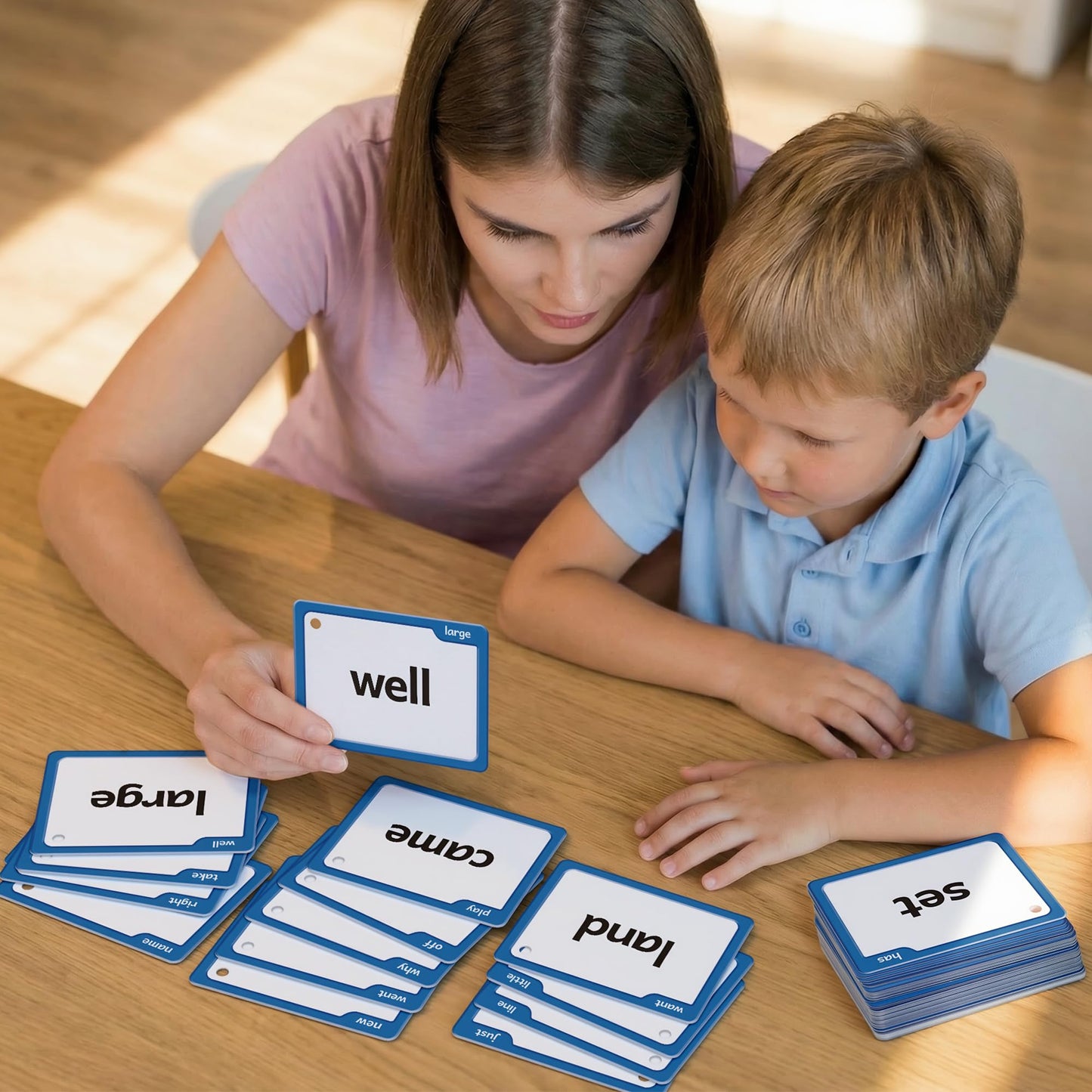 Torlam Sight Words Flash Cards for Kids Kindergarten,Learn to Read Digraphs CVC Blends Long Vowel Sounds Spelling Reading Phonics Games for 4-6 Years, Site Words Classroom Homeschool