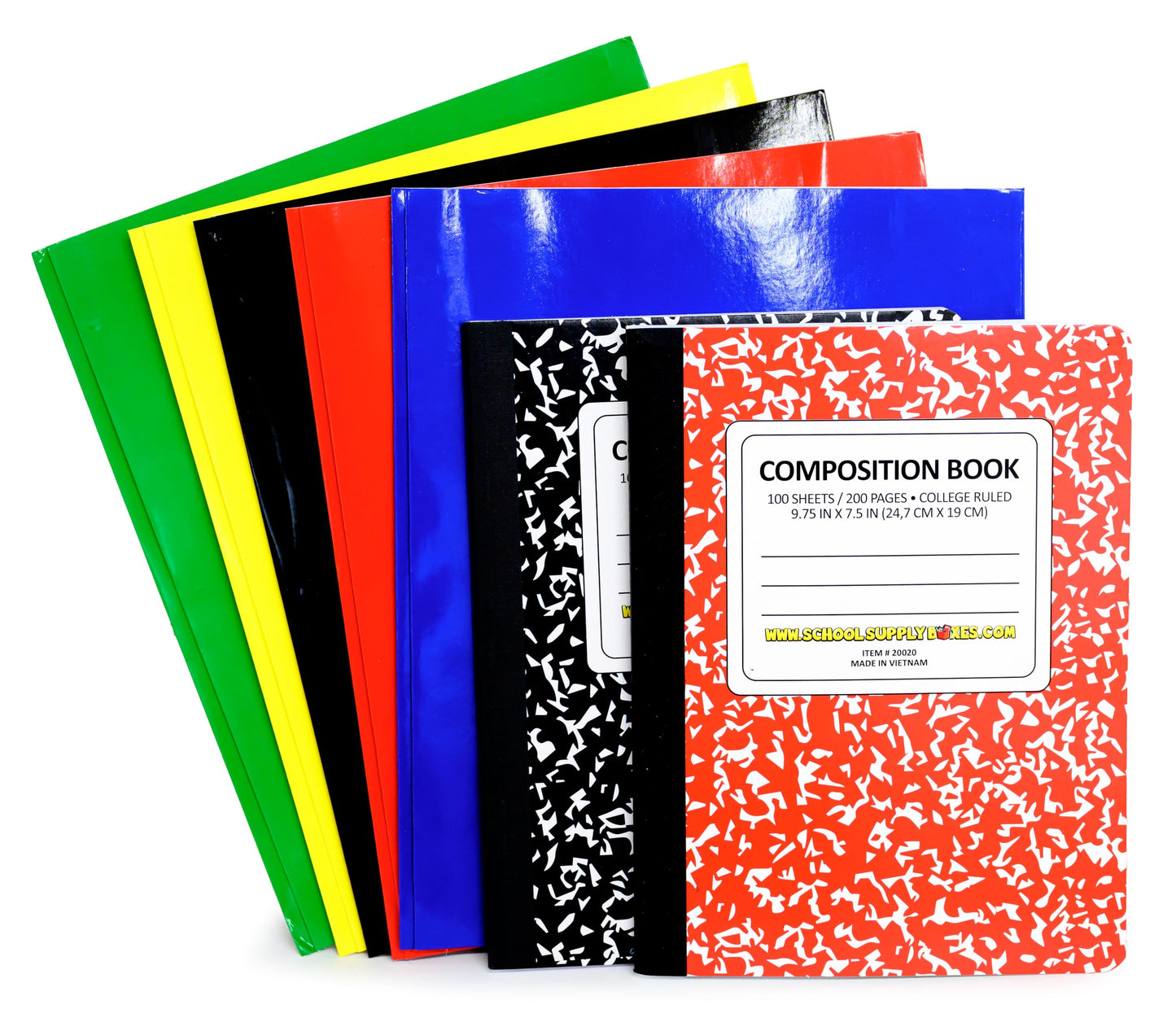 School Supply Boxes | Ultimate High School & College Bundle (1 Box) | Back to School Essentials Kit for Students & Teachers | Includes 1" Binders, College-Ruled Notebooks, Mechanical Pencils, & More