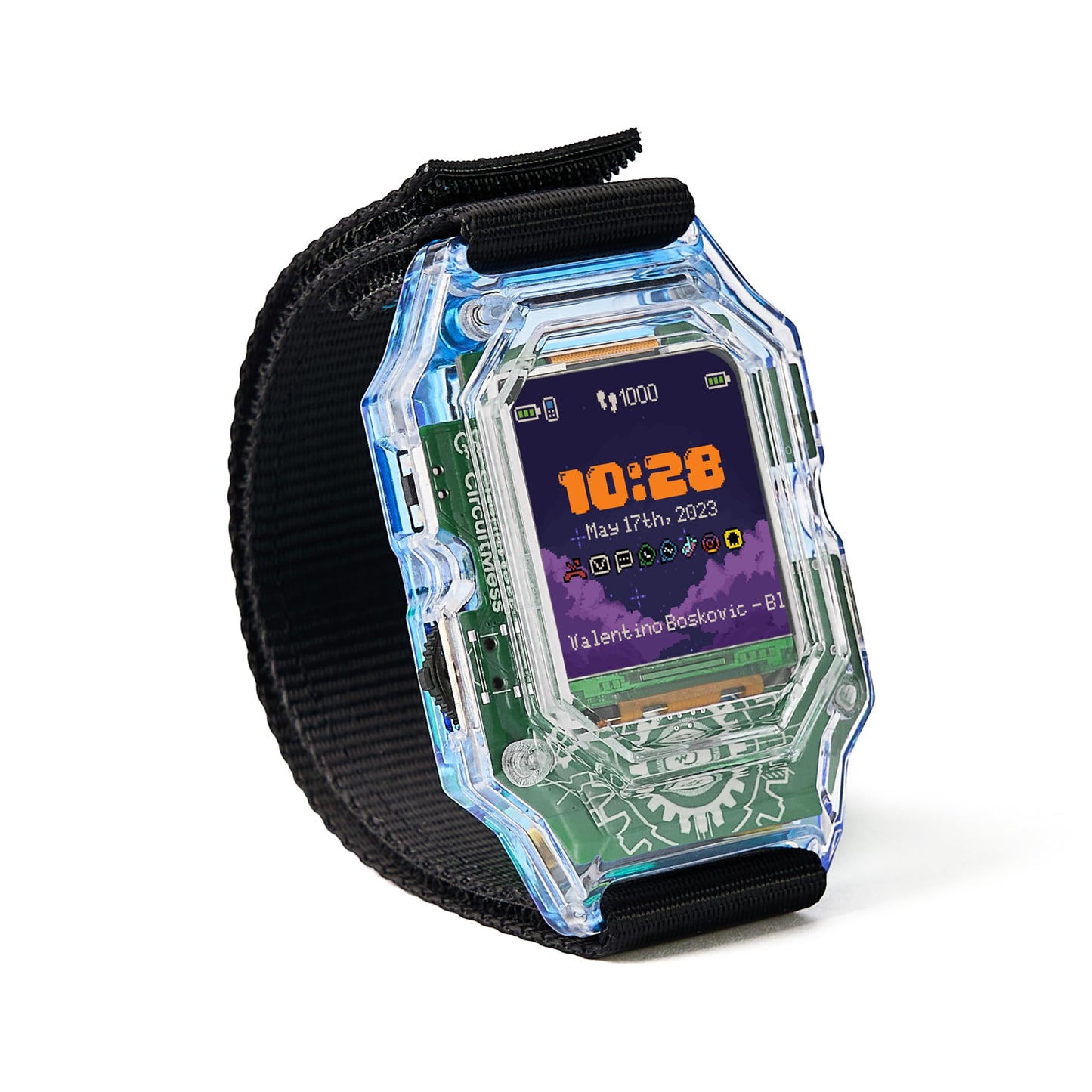 CircuitMess Clockstar 2.0 | Build & Code Your Smartwatch | Learn Electronics & Coding | Educational STEM Gift for 11+