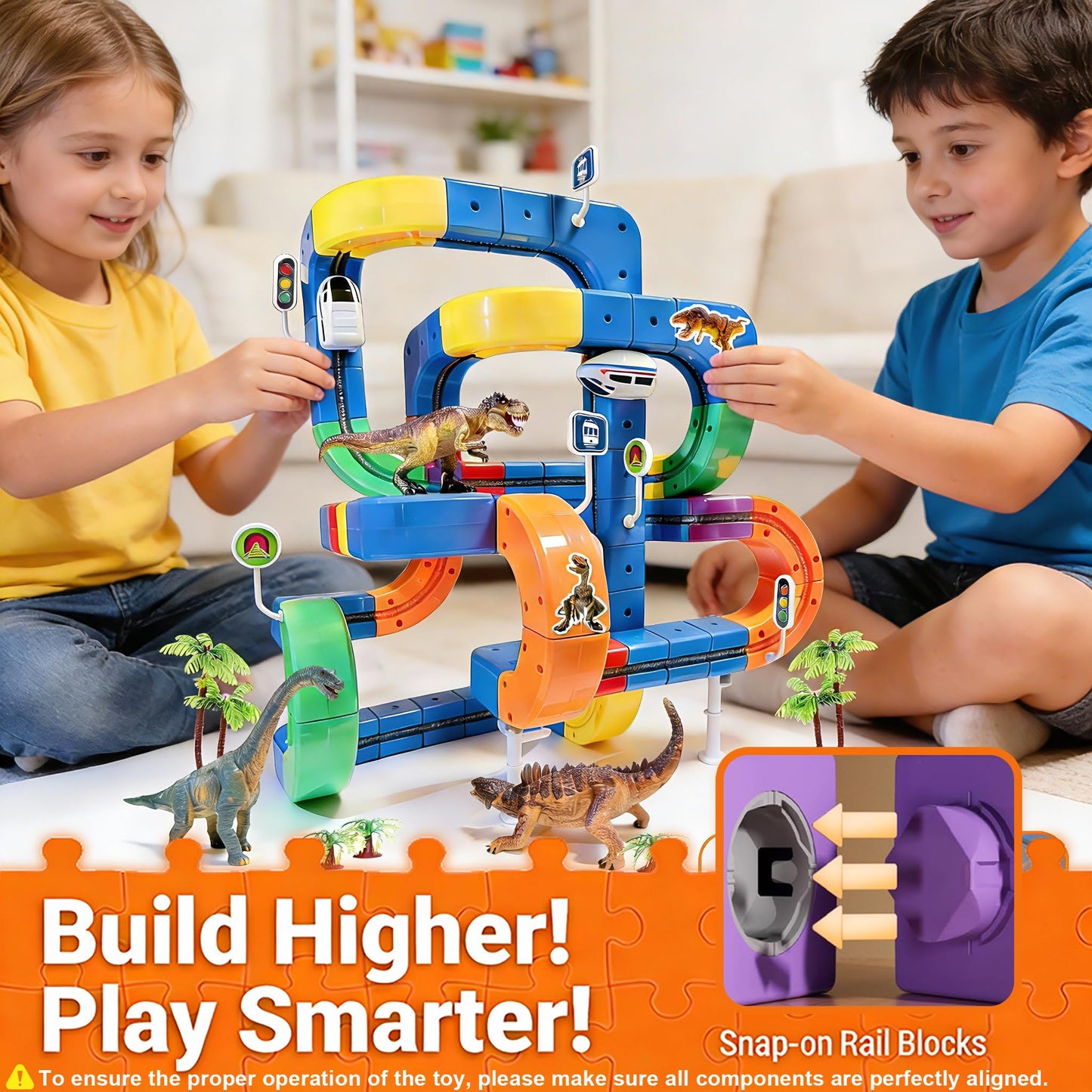 3D Gravity-Defying Electric Train Set – 140 Pcs DIY Flexible Cube Track, Build Any Track You Imagine, Safe & Durable STEM Toy for Kids 3-12, Encourages Creativity & Problem-Solving