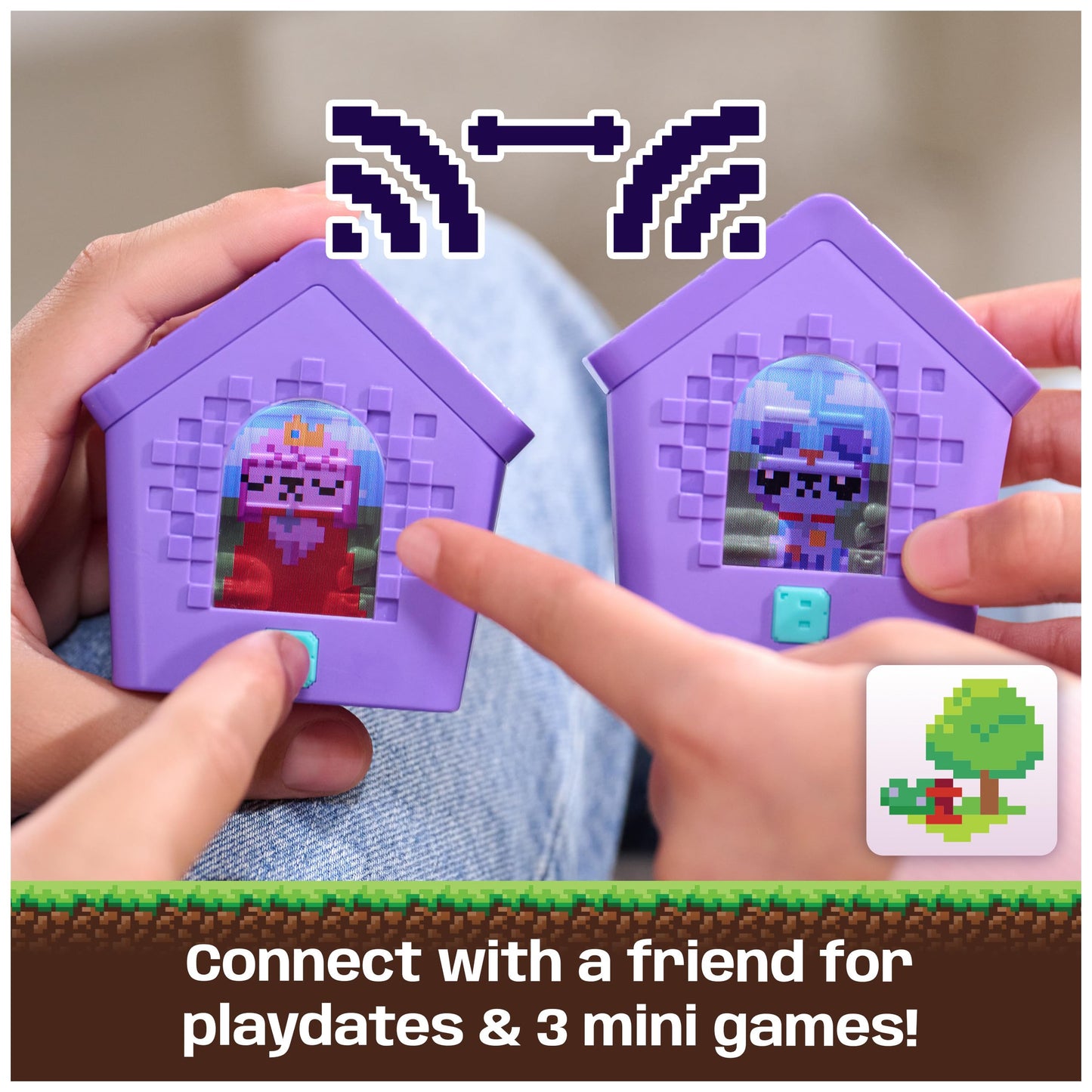 BITZEE, Doghouse Interactive Toy with 15 Puppies Inside, 3D Playroom, Reacts to Touch, Digital Pet Kids Toys for Girls & Boys Ages 5 and up