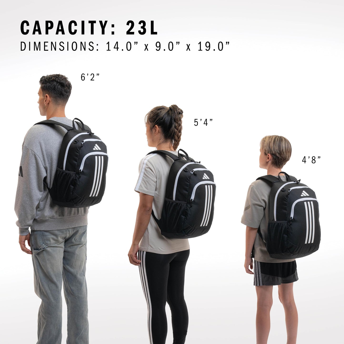 Originator Small Backpack for men and women, athletic book bag with laptop sleeve
