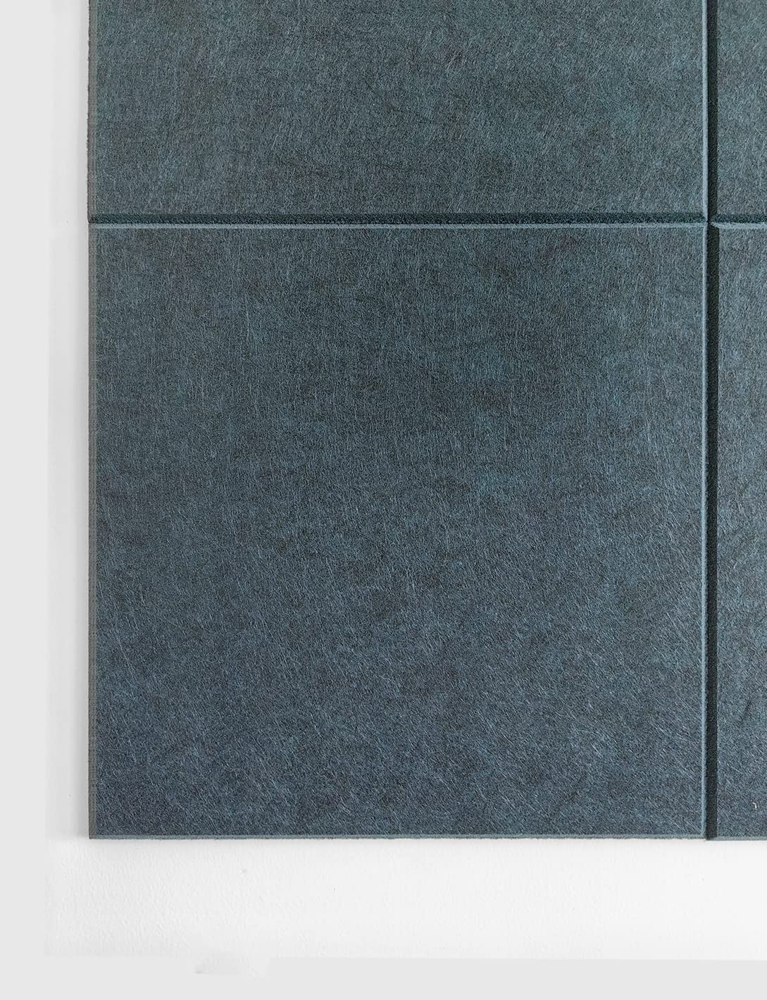 DECORITA Dark Green Bulletin Board | Large Cork Boards Alternative for Walls | Felt Cork Board for Office, Home & Classroom | Green Office Classroom Supplies | Felt Wall Tiles (12-Pack) | Emerald