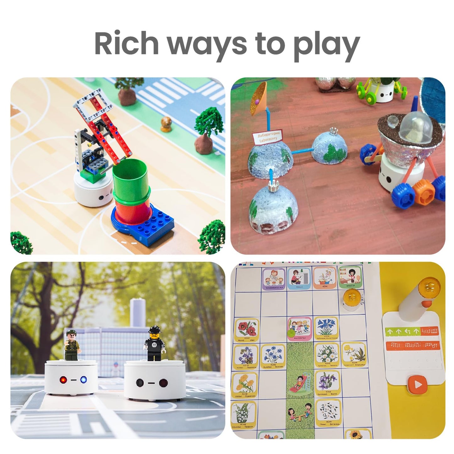MatataStudio Coding Robot Set for Kids Ages 4+, STEM Robotics for Toddles to Learn Early Programming, Educational Toy for Homeschool & Classroom Ages 4-10