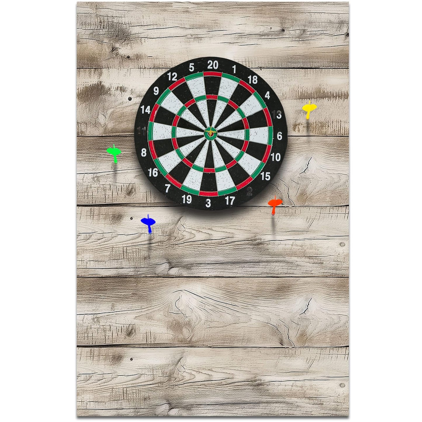 Hahafelt 36 x 24 x 0.5 Inch Felt Wood Grain Dart Board Wall Protectors Square Dart Board Backing Tiles Dartboard Backboard Cork Backboards Alternative (Light Grain)
