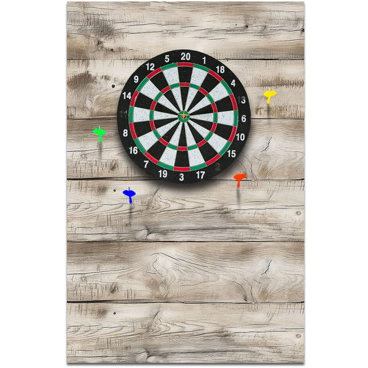 Hahafelt 36 x 24 x 0.5 Inch Felt Wood Grain Dart Board Wall Protectors Square Dart Board Backing Tiles Dartboard Backboard Cork Backboards Alternative (Light Grain)