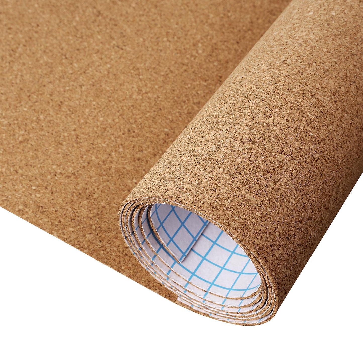 ReWallpaper Cork Board Roll Peel and Stick 3mm Thick Self Adhesive Cork Sheet Easy Cut Bulletin Board for Wall Crafts DIY Coasters Shelf Drawer Liner Home Office School Notes Photos Use 12in x 3.9ft