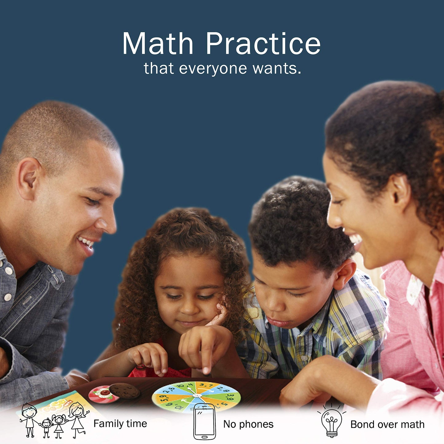 Logic Roots Multiplication and Division Game - Fun Math Board Game, Easy Start STEM Toy, Educational Gift for Kids (Girls & Boys), Homeschoolers, Grade 1 and Up (Say Cheese Cafe)