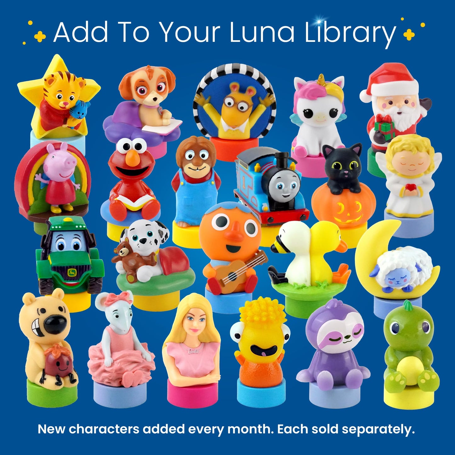 Luna Storytime Projector - 5 PAW Patrol Skye & 5 Classic Read-Aloud Stories, 10 Songs, Night Light & Soothing Dream Music - Children, Kids & Toddlers Ages 3+