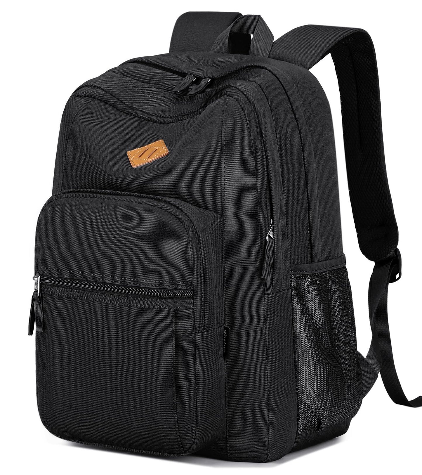 abshoo Classical Basic Womens Travel Backpack For College Men Water Resistant Bookbag (Black)