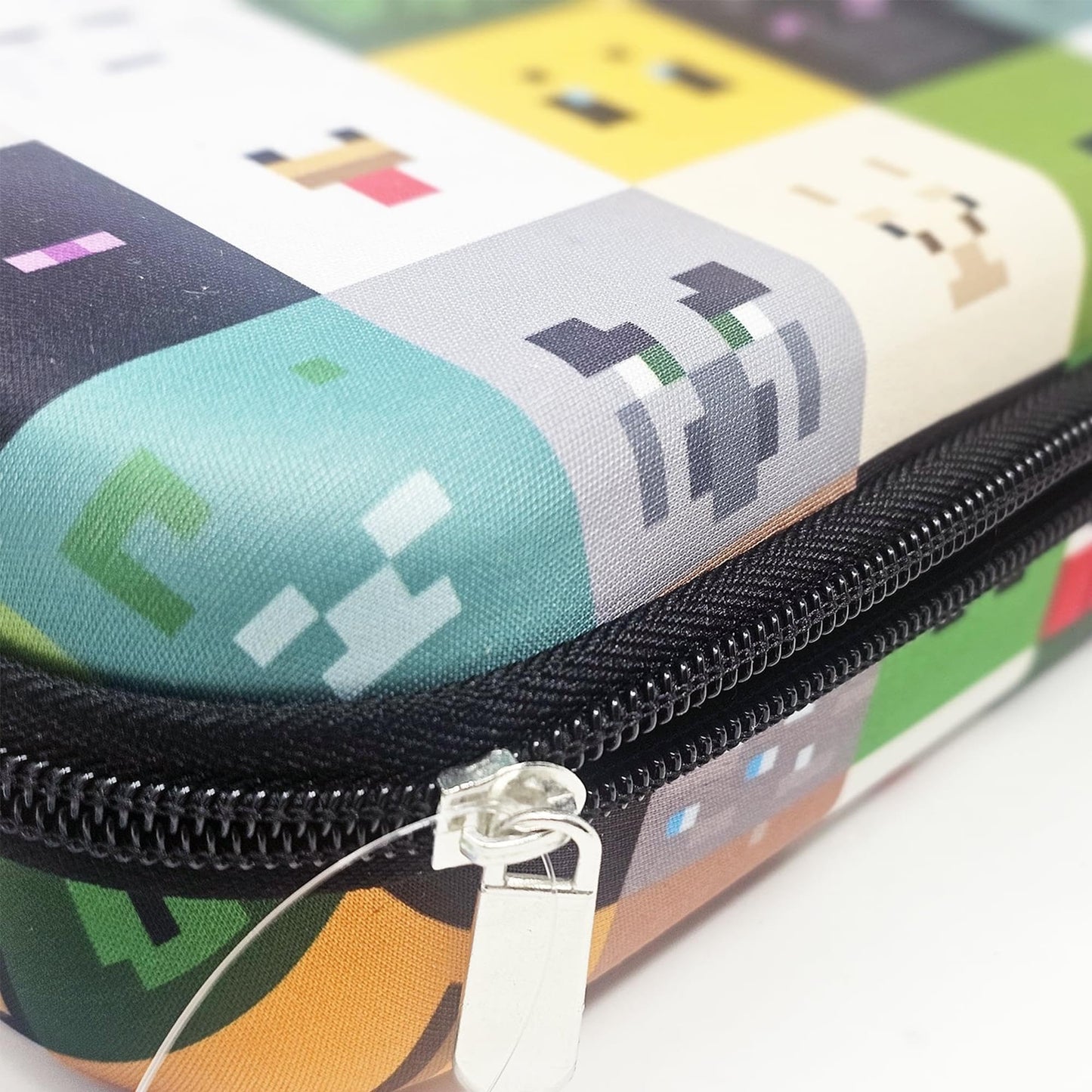 Minecraft Molded Pencil Case with Zipper Closure