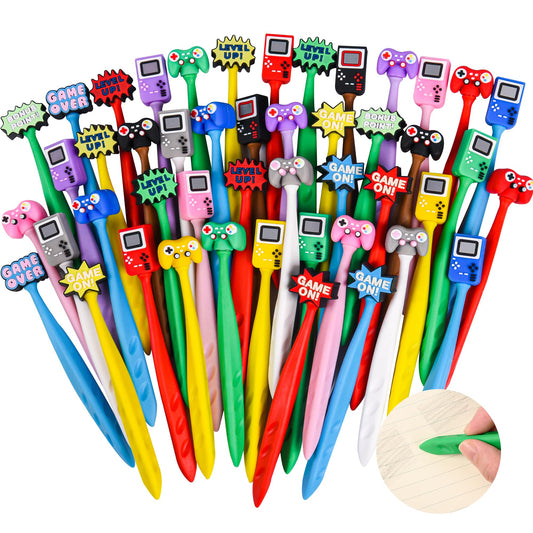 48 Pcs Video Games Bobblehead Eraser for Pencils Kawaii Erasers Cute Supplies Fun Cartoon Erasers Supplies Birthday Gifts