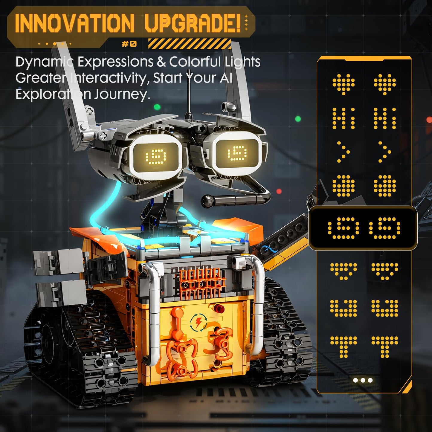 5in1 STEM Robot Building Kits for Kids 6-12, App & Remote Control STEM Dinosaur Tank Robot Building Toys for Kids, 899Pcs DIY Science Building Sets, Erector Sets for Boys Girls Birthday Xmas Gifts