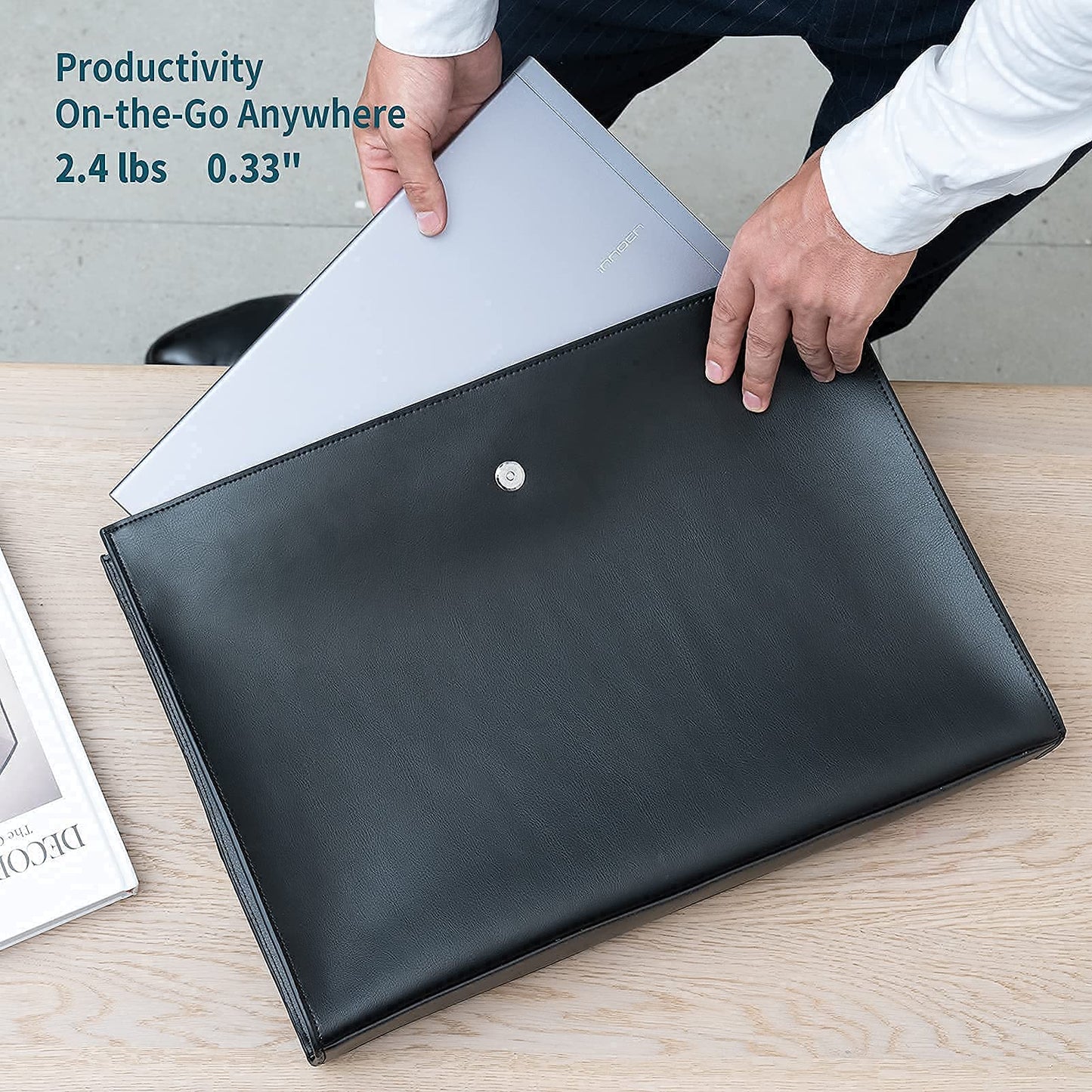 INNOCN Portable Monitor Touchscreen for Laptop 15.6" FHD 1080P HDMI External Display USB C Travel Second Monitor for MacBook Windows Tablets Android Chrome PS4 Switch Mini PC, 1500:1, 100% sRGB