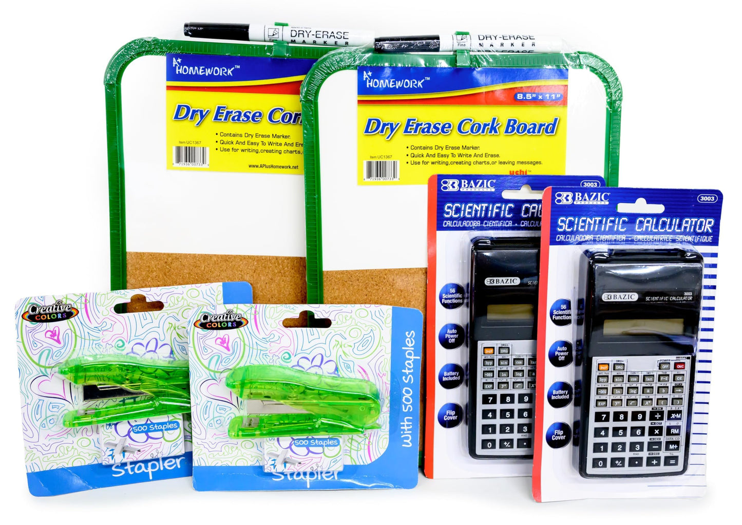 School Supply Boxes | Mega Bundle (1 Box) | Back to School Essentials Kit for Students & Teachers | Includes All of Your Back-to-School Needs for All Classes