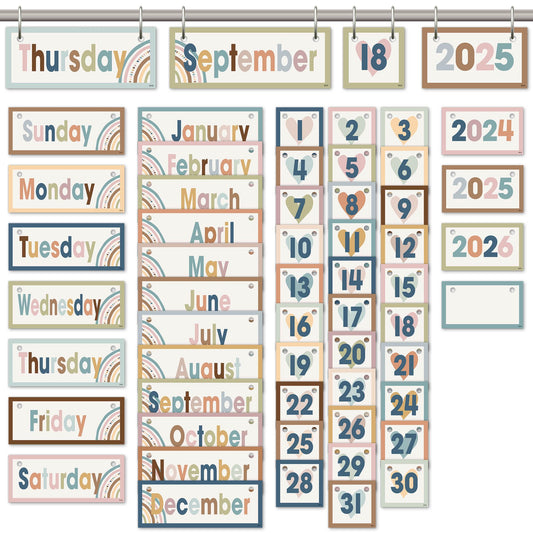 Teacher Created Resources Everyone is Welcome Flip Calendar