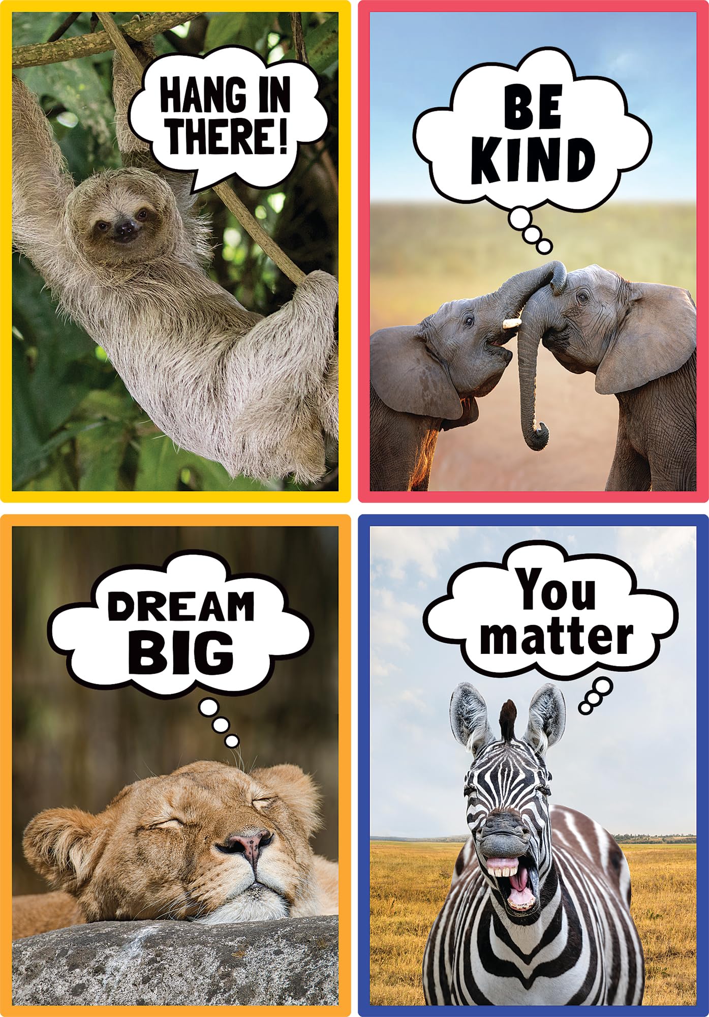 Teacher Created Resources Go Wild Animals Educational Poster Pack (TCR6824)