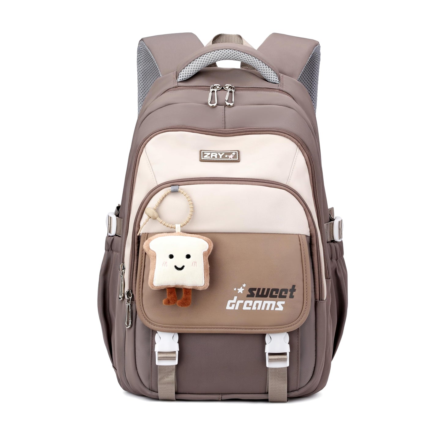OKKID middle school backpack for girls cool school bags bookbag for teen girl big student laptop backpack kids travel daypack