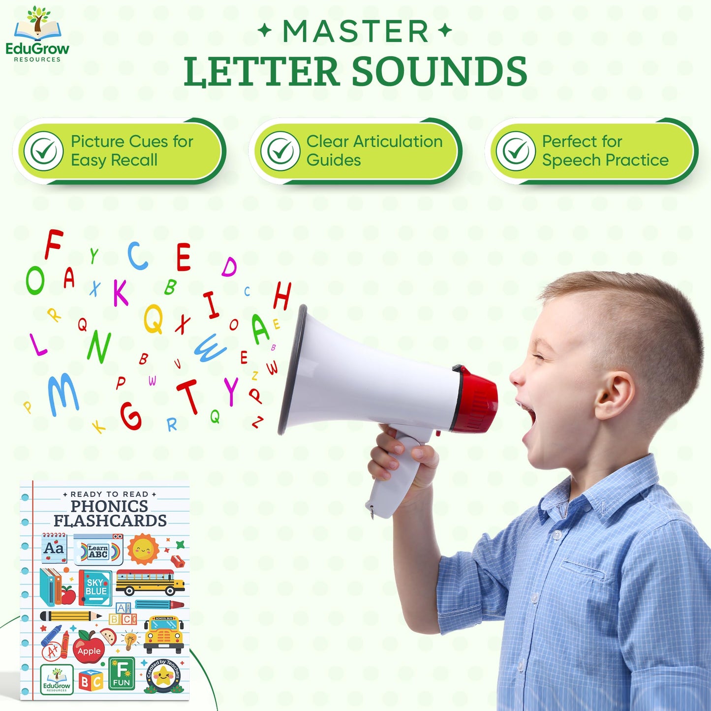 Phonogram Flash Cards - Phonics Flash Cards - Learn to Read - CVC Reading Flashcards for Kids Ages 5-8 - Phonics Games - Homeschool Preschool Kindergarten First Second Grade Learning Activities