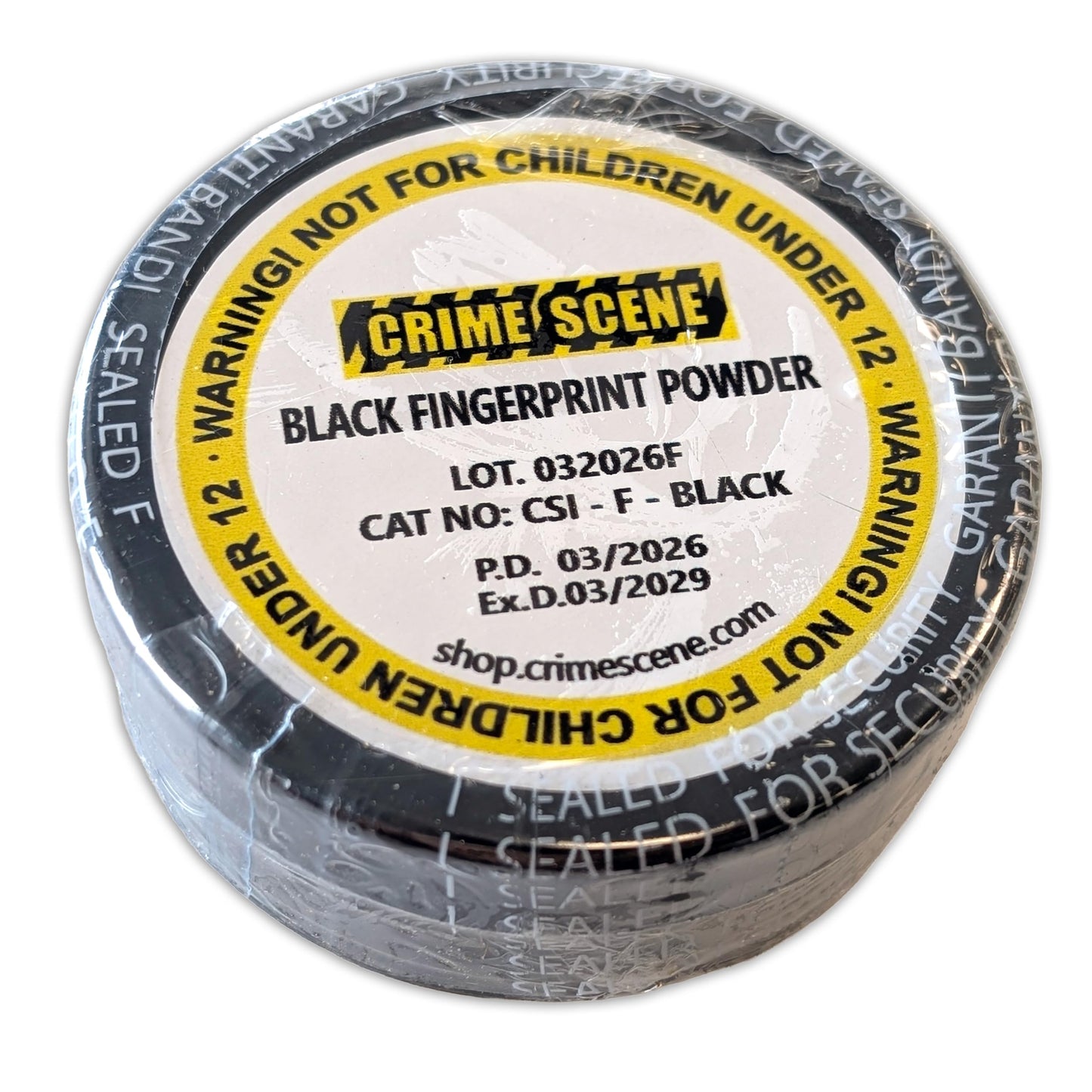 Classroom Fingerprint Kit - Serves 4 Work Groups of Students - Lift at Least 100 Fingerprints (Black)
