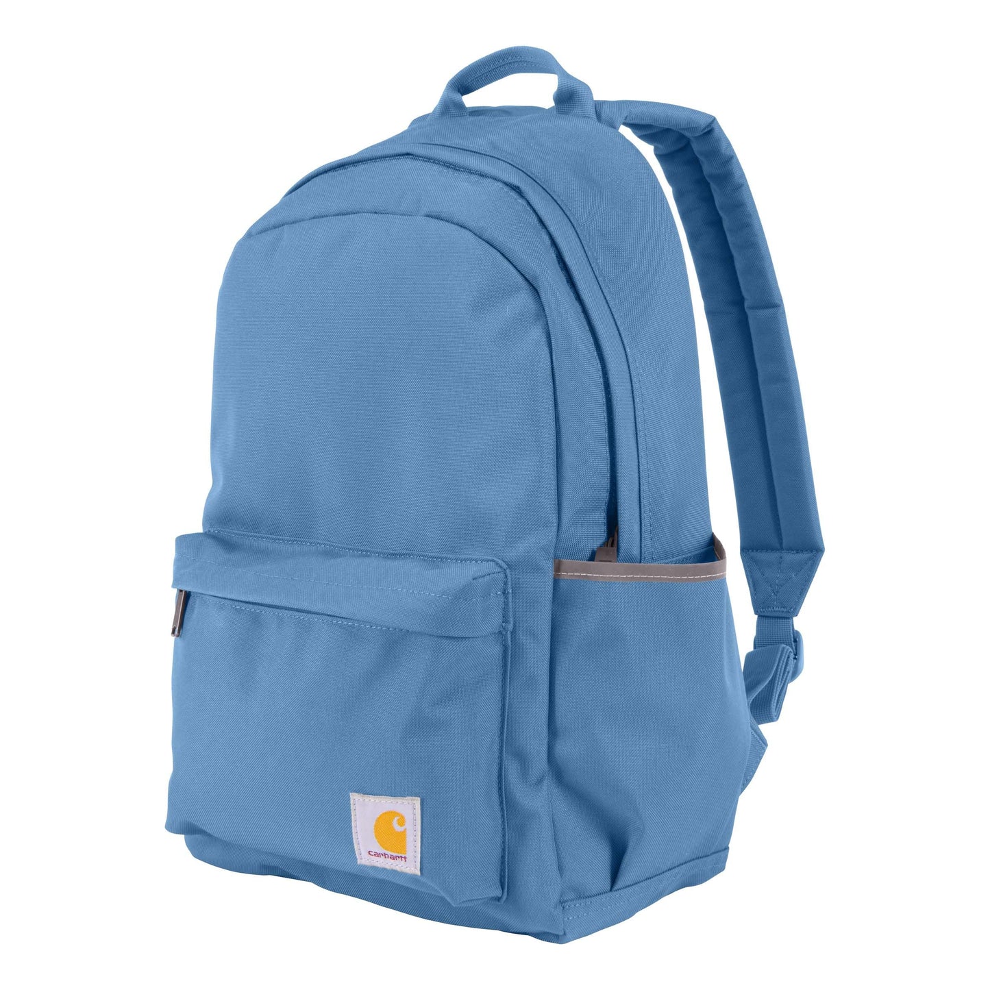 Carhartt 21L Classic Laptop Backpack, Water-Resistant Pack W/ 15" Laptop Sleeve and Organizational Compartments, Workwear Blue