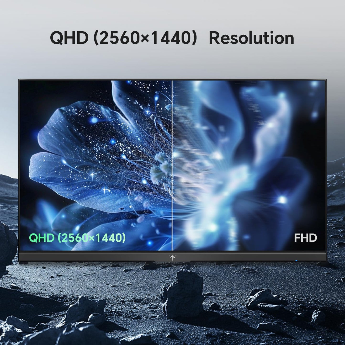 KTC 27 Inch QHD Computer Monitor 100Hz, Up to 120Hz, IPS Panel, 2K 1440P PC Gaming Monitor for Home Office, Adaptive-Sync Support, HDR10, Tilt Adjustable, H27D9