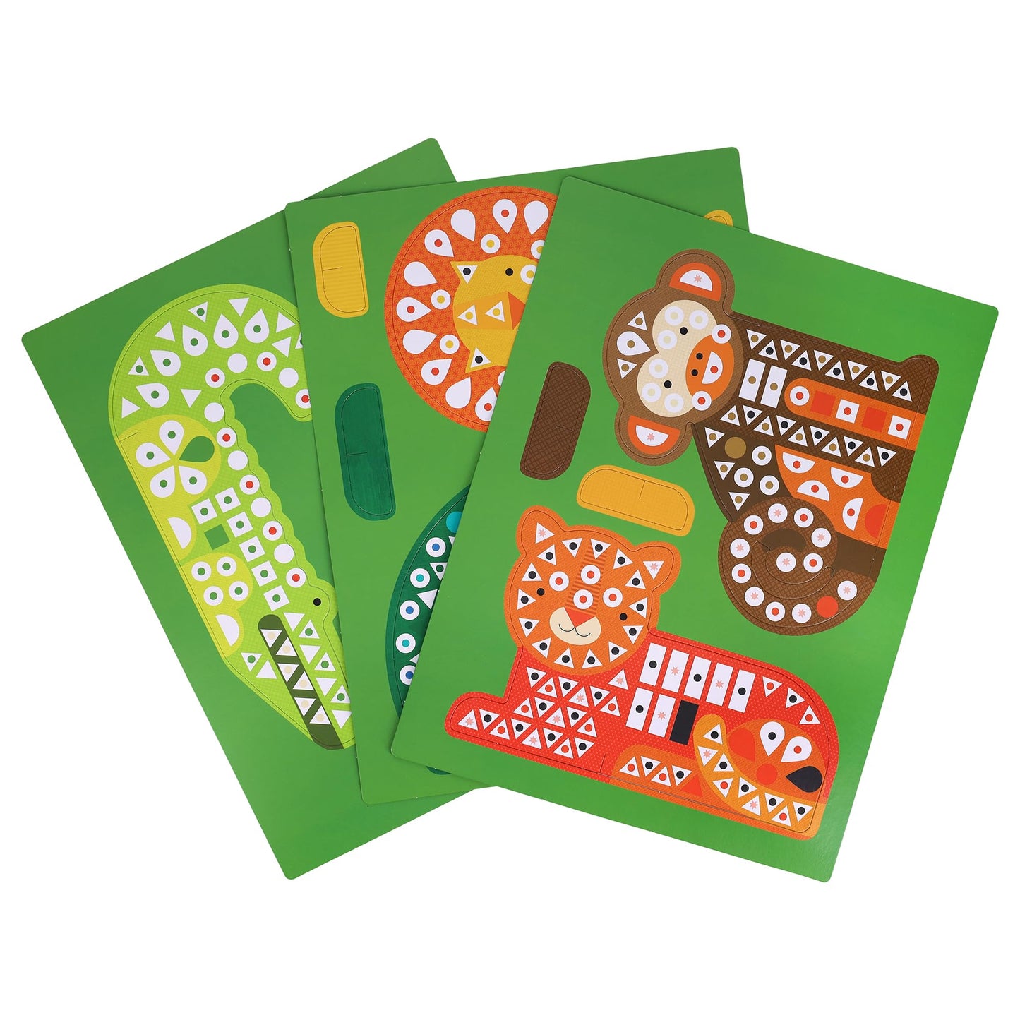 Petit Collage Mosaic Sticker Activity: Animal Friends