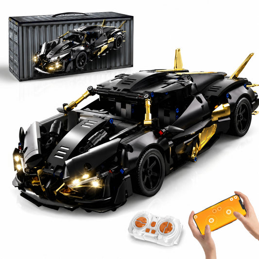 AoreSpty Remote Control Car DIY Kit, STEM Toys for 12 Year Old Boy Gifts, RC Cars for Adults with App Control, Educational Science Kits for Kids Age 12-14