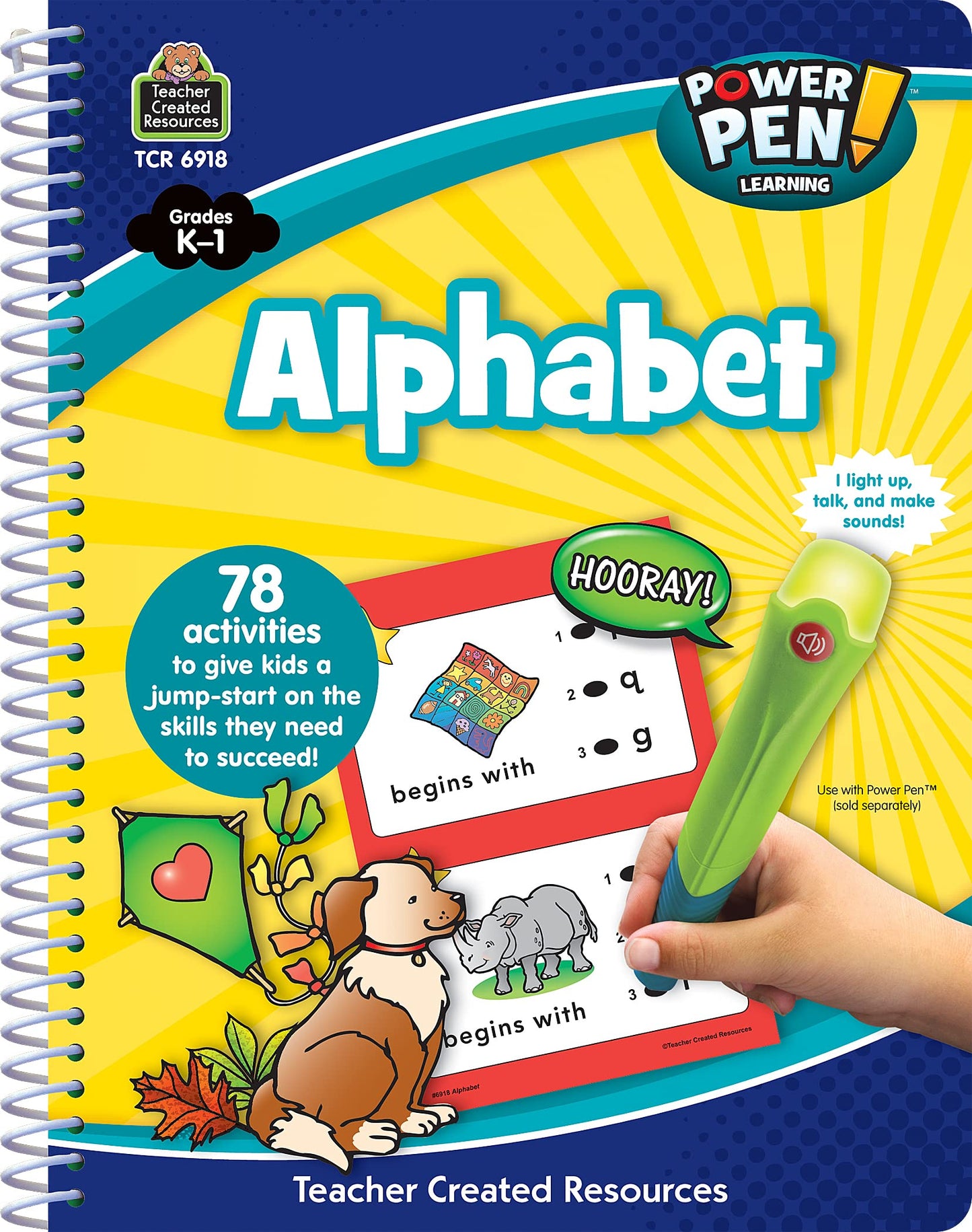 Teacher Created Resources Power Pen & Learning Books Set - 4 Book Set