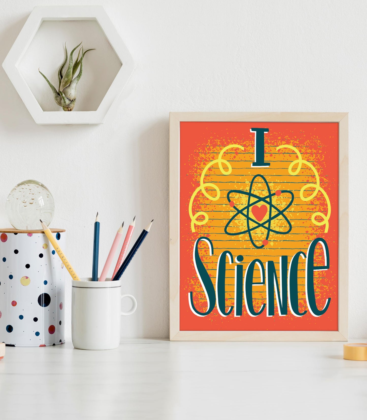 Carson Dellosa 12-Piece Scientific Method Posters, 8.5" x 11" Educational Wall Art for Classroom Decor and Office Decorations, Science Teacher Supplies