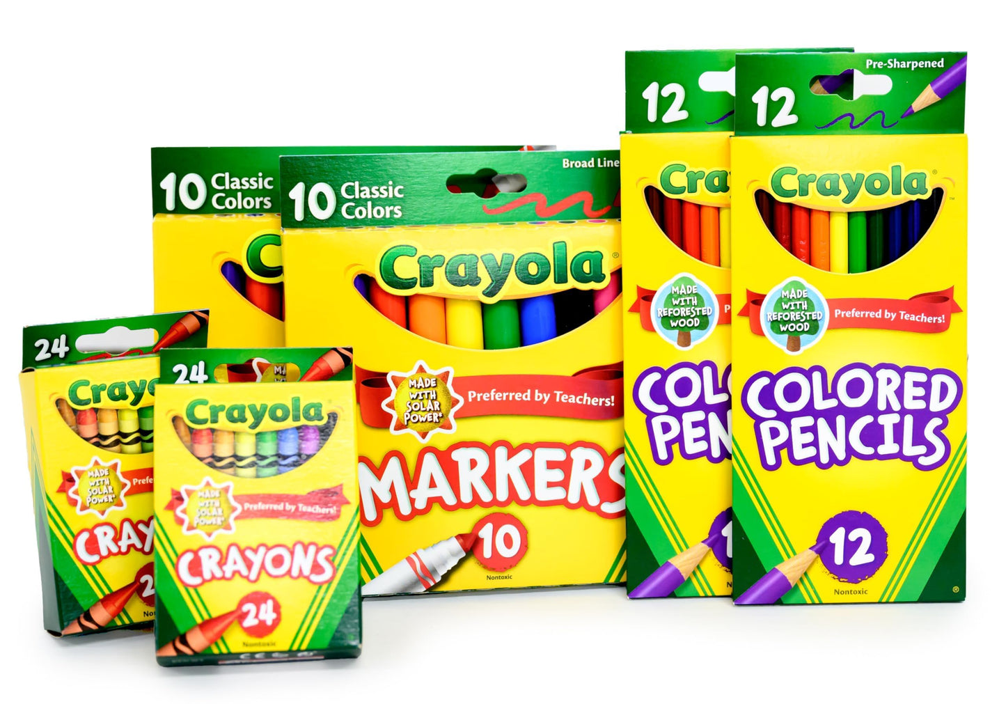 School Supply Boxes | Mega Bundle (1 Box) | Back to School Essentials Kit for Students & Teachers | Includes All of Your Back-to-School Needs for All Classes