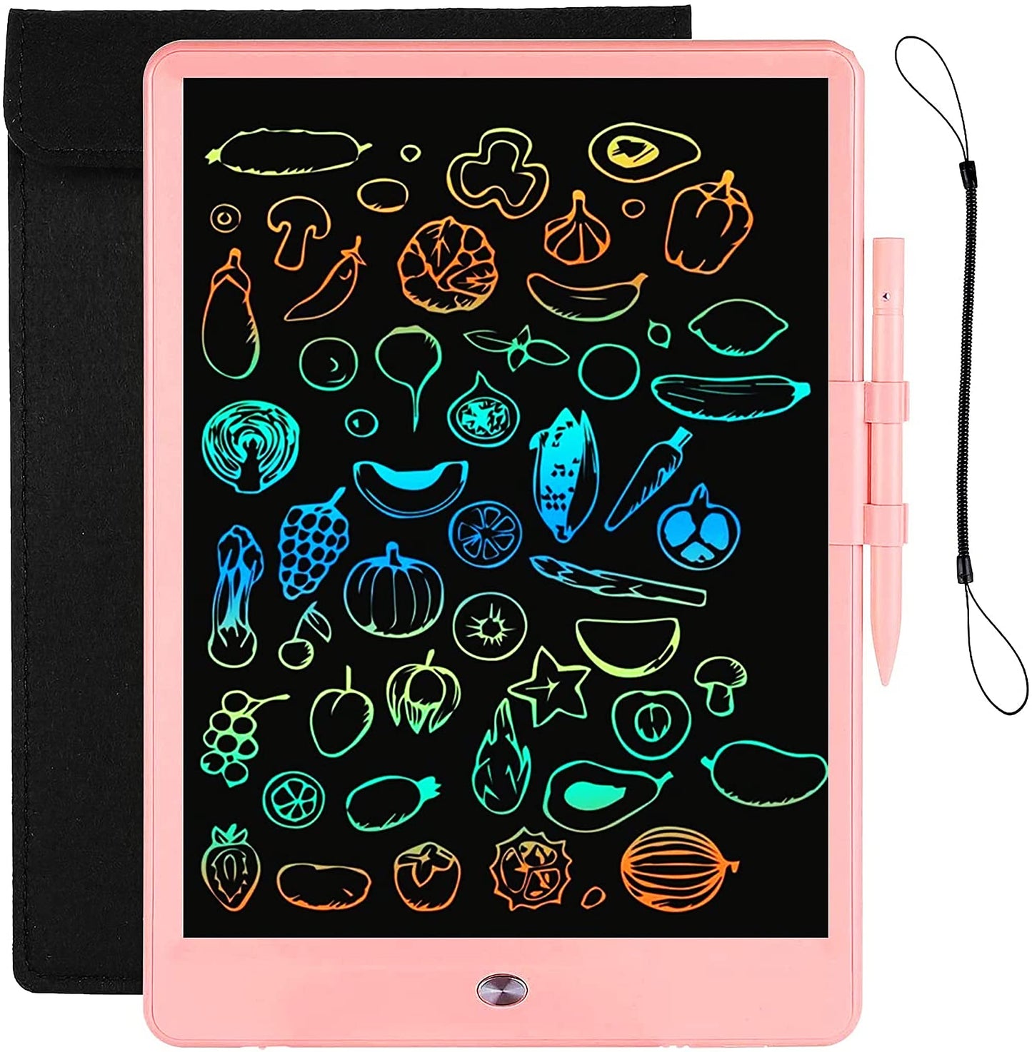 LCD Writing Tablet for Kids Doodle Board with Bag, Electronic Digital Colorful Screen Drawing Tablet, Etch a LEYAOYAO 10-Inch Drawing Pad Sketch Pads, Toy - Gift for 3-6 Years Old Girls Boys