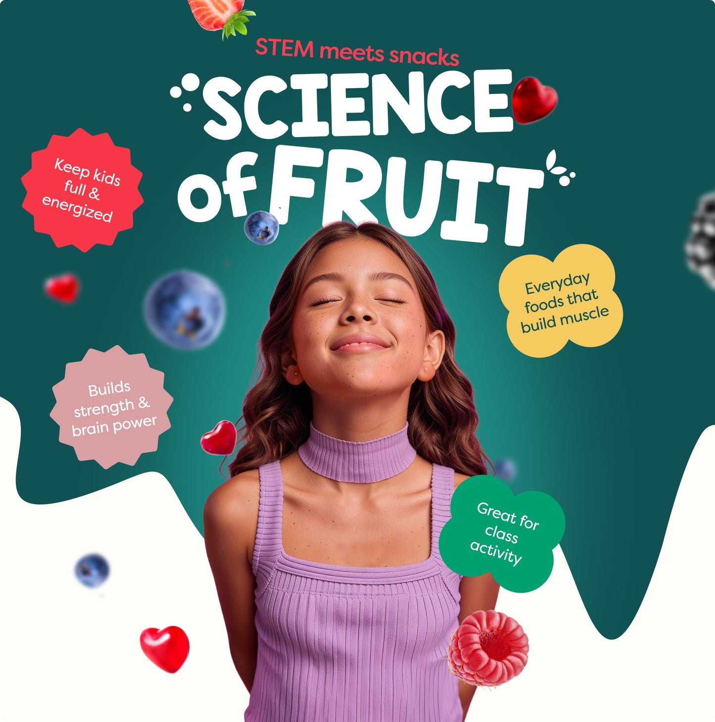Baketivity Fantastic Fruit Box – Birthday Gift for Kids – Nutrition STEM Activity Kit with Recipes & Crafts – DIY Fruit Gummies Kit & Educational Food Science Set