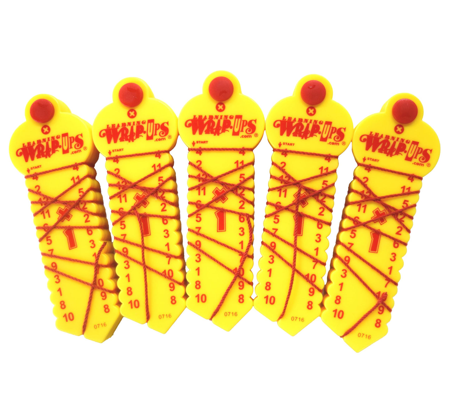 Learning Wrap‑Ups Multiplication Center Kit – 5‑Pack of Self‑Correcting Wrap‑Ups, Hands‑On Math Fluency for Centers, Small Groups & Tutoring
