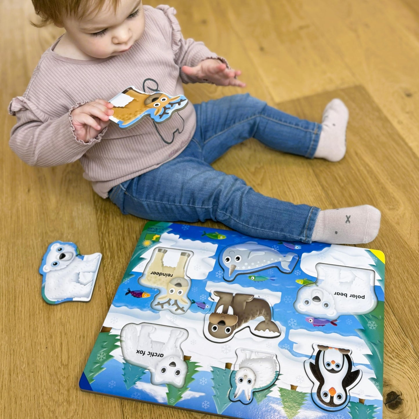 My First Lift & Learn Arctic Puzzle By The Learning Journey