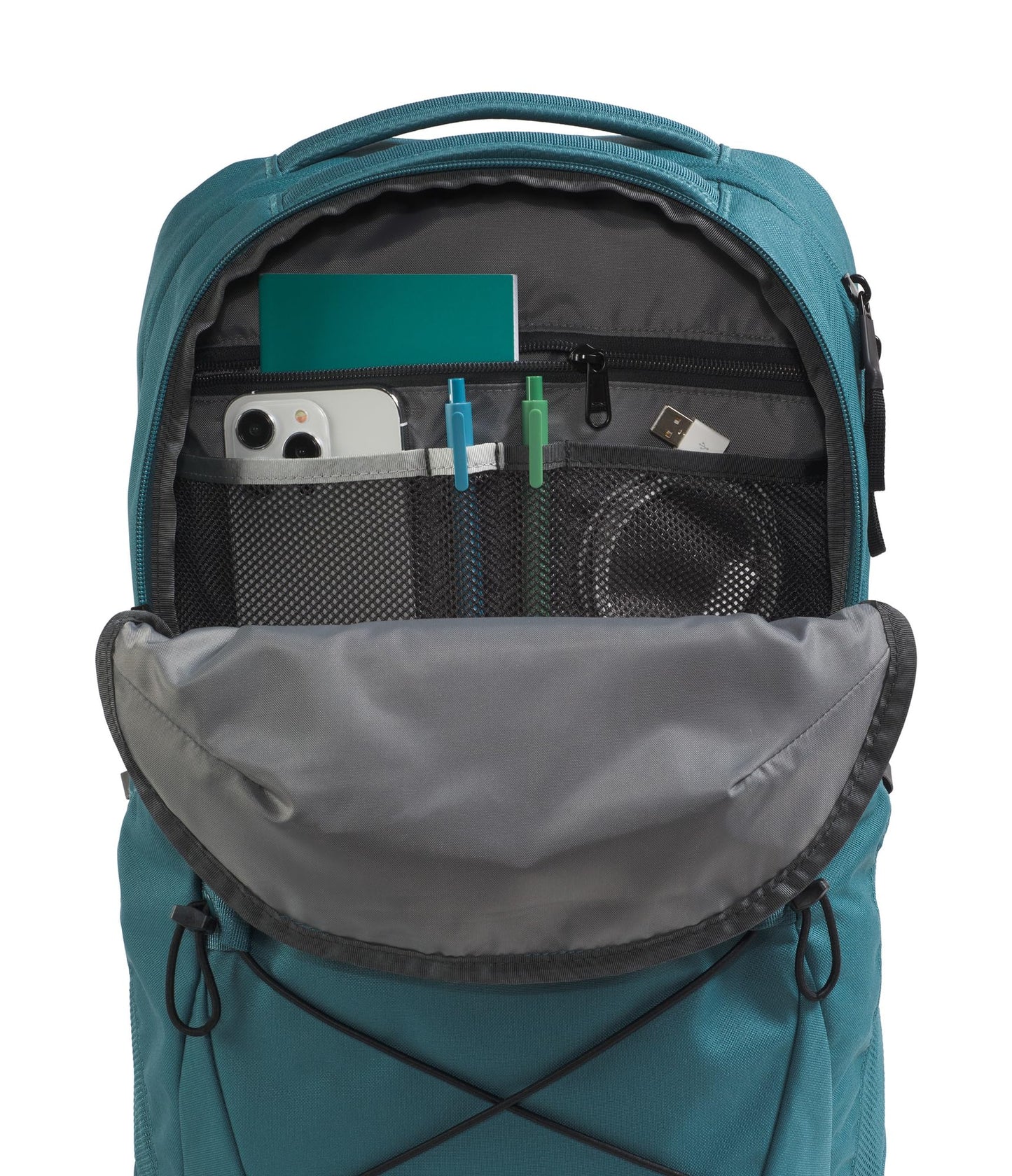 The North Face Jester Everyday Laptop Backpack - Commuter Daypack, Water Repellent, Laptop Sleeve, Space/TNF Black, One Size