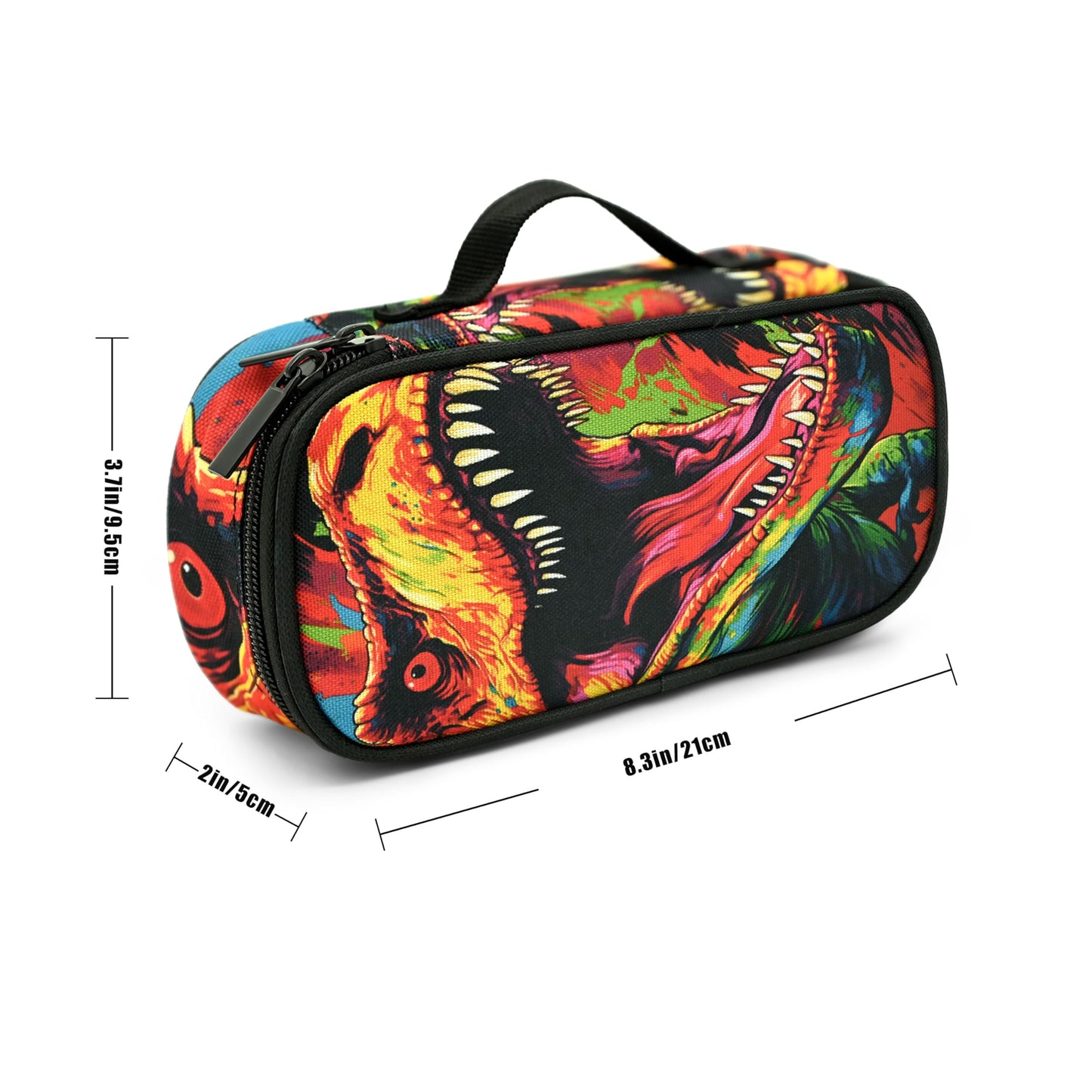Droerfes Dinosaur Pencil Case Pencil Pouch Large Capacity Pen Bag School Office Organizer Stationery Storage Box For Girls Boys Teen Kids