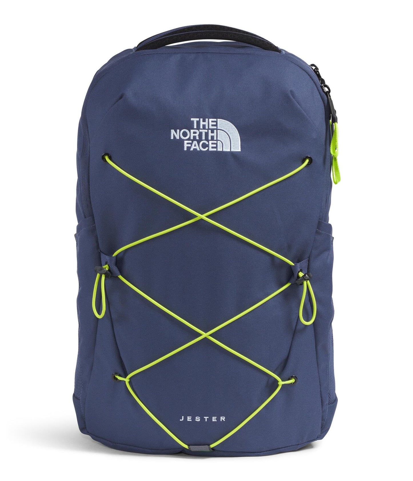 The North Face Jester Everyday Laptop Backpack - Commuter Daypack, Water Repellent, Laptop Sleeve, Lunar Blue/Fizz Lime, One Size