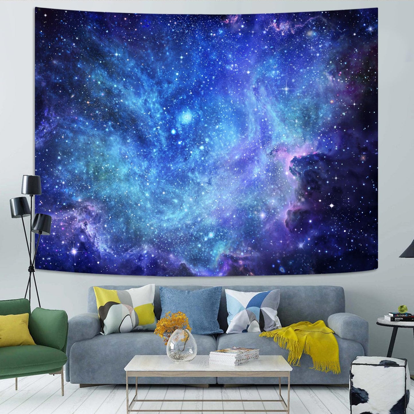Spenlife space Tapestry star Wall Tapestry Galaxy Wall Hanging Tapestries for Bedroom Perfect for Living Room, Bedroom, Dorm Decor Space 44×60 Inches