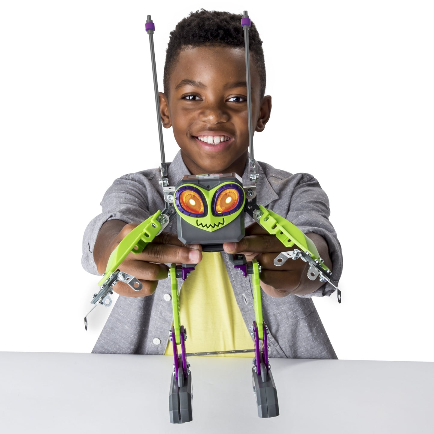 Meccano-Erector - Micronoid - Green Switch, Programmable Robot Building Kit