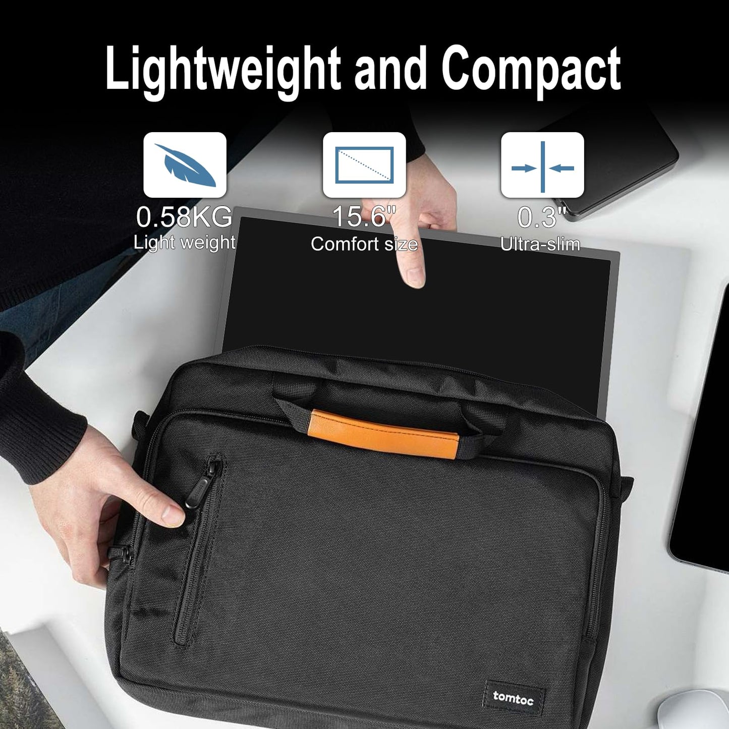 IBW 4K Portable Monitor 15.6" 3240x2160 UHD USB-C HDMI Laptop Monitor, 100% Adobe RGB IPS Computer Gaming Display HDR Travel Monitor w/Speakers & Kickstand for Laptop Xbox PS5 Switch PC Phone