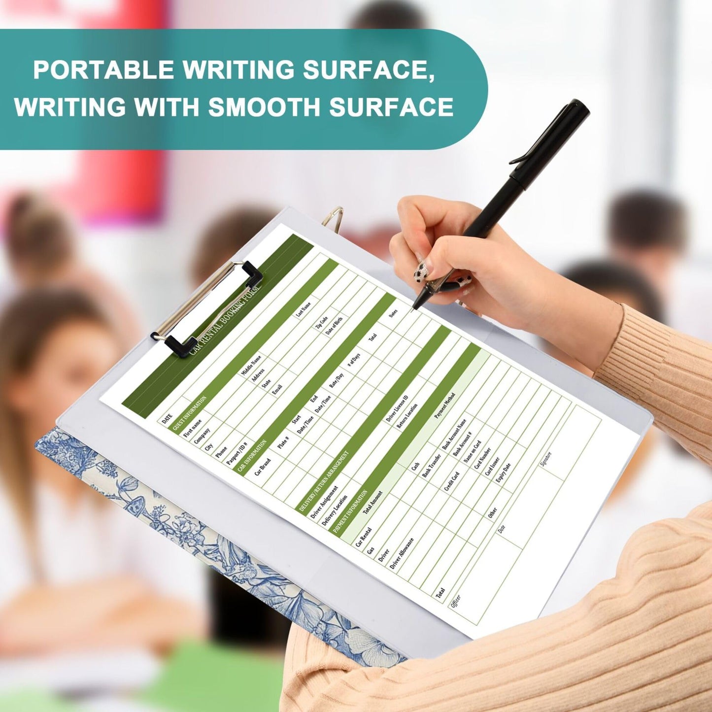 Butterfly Round Ring Binders 1.5 Inch Birds Flowers 3 Ring Clipboard Binder for Office School Work Supplies File Folder Document 200 Sheet Capacity Easy Open