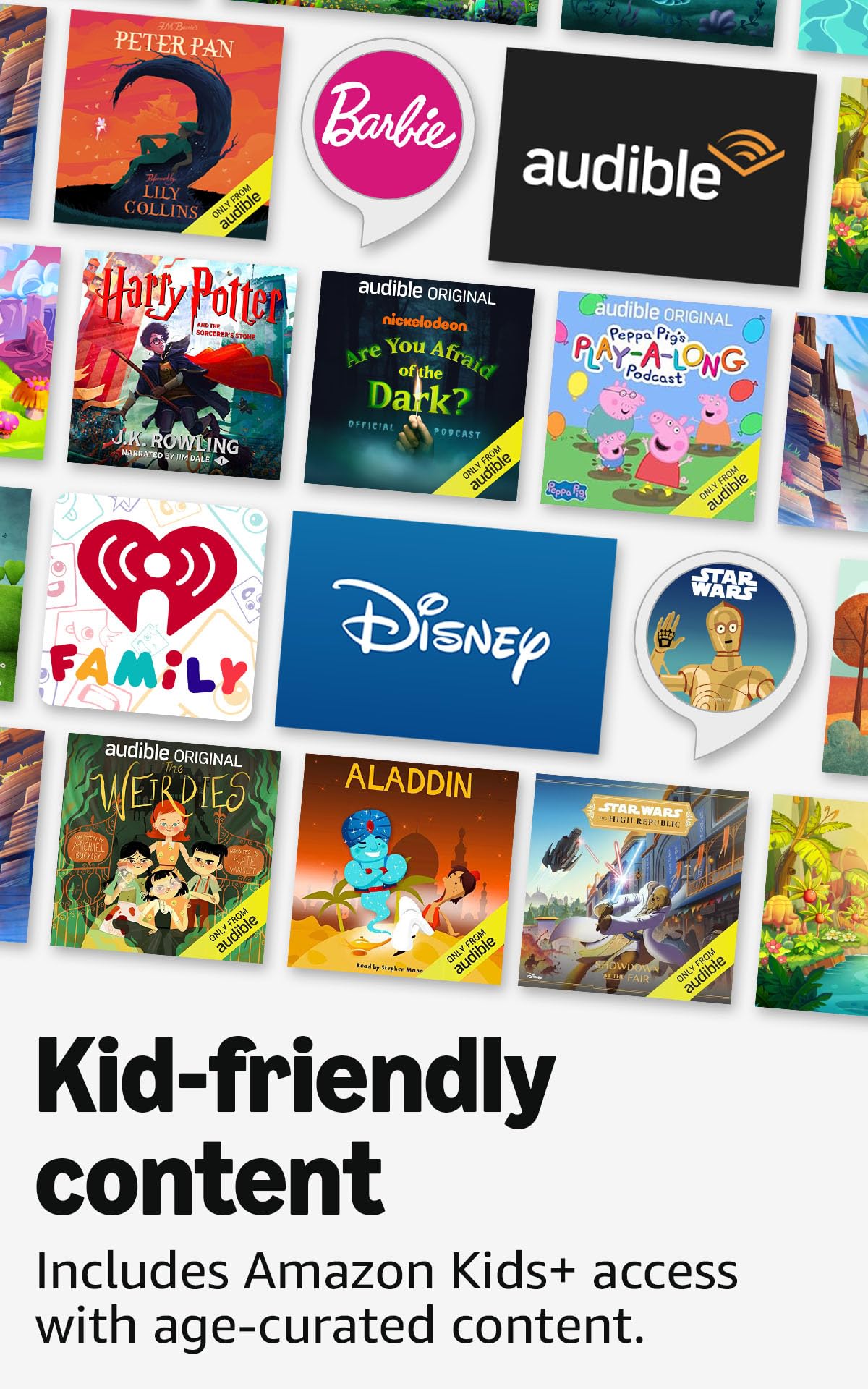 Amazon Echo Dot Kids (newest model), Smart speaker to enjoy age-appropriate audiobooks, interactive games and Alexa+ experiences to create and learn, Owl design