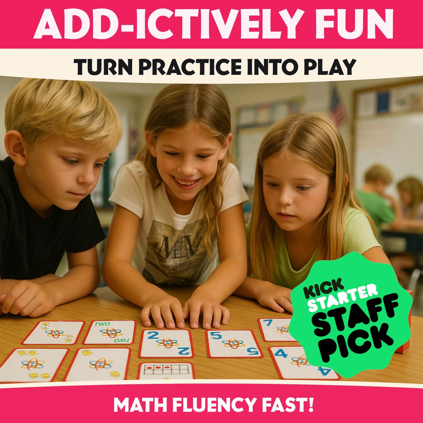 Tang Cards – Math Game for Grades K-5 – Build Number Sense Using Ten Frames, Digits, Words & Fingers