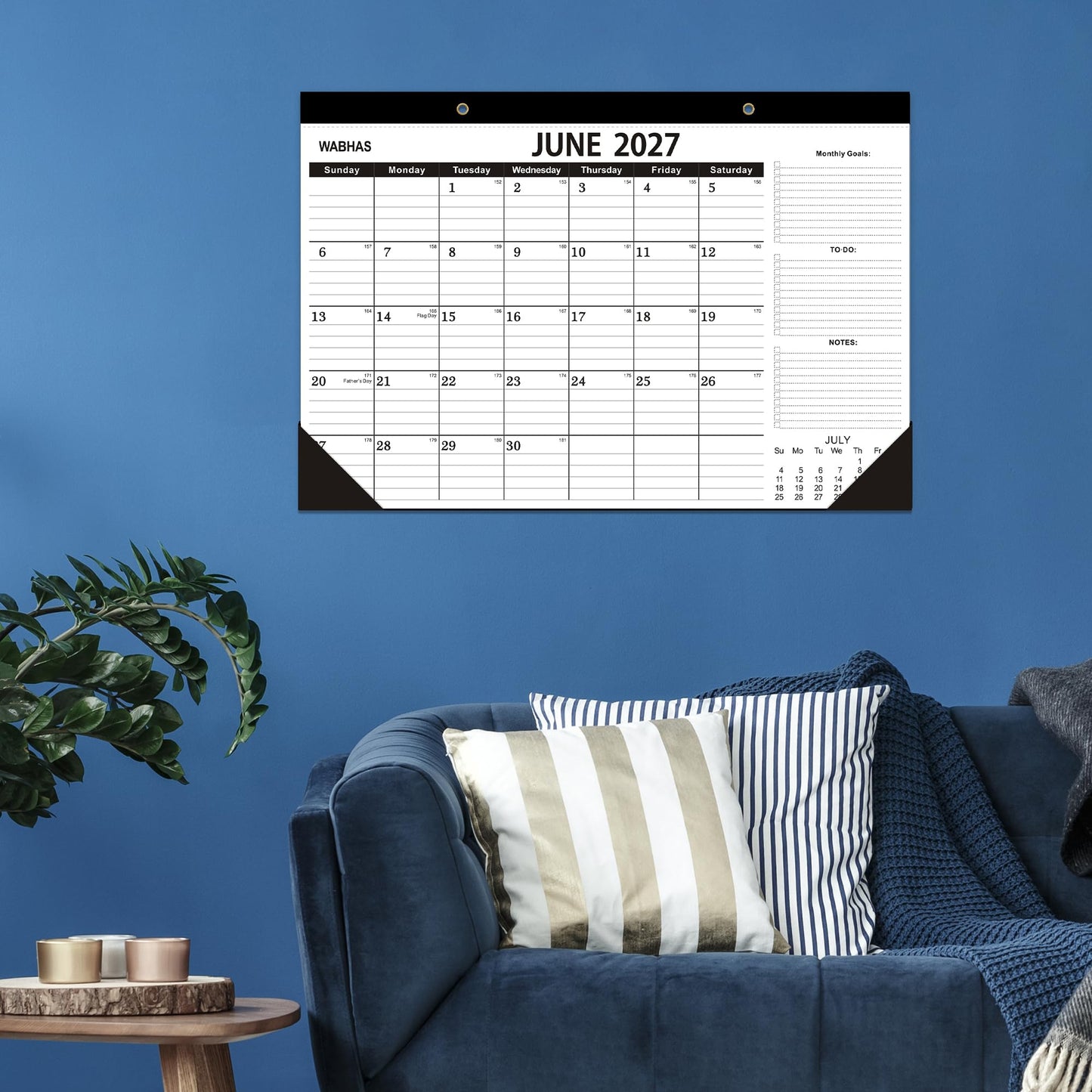 Desk Calendar 2026,January 2026 to June 2027,2026 Desk Calendar with to-do list,Calendar 2026-2027-18 Months,2026 Calendar 17" x 12" for Home or Office.